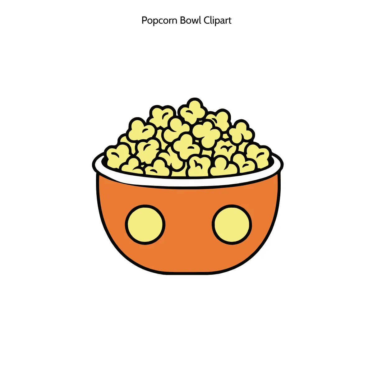 Free Popcorn Bowl Vector Clipart (PNG, SVG) to Edit Online Free Popcorn Bowl Vector Clipart (PNG, SVG) to Edit Online