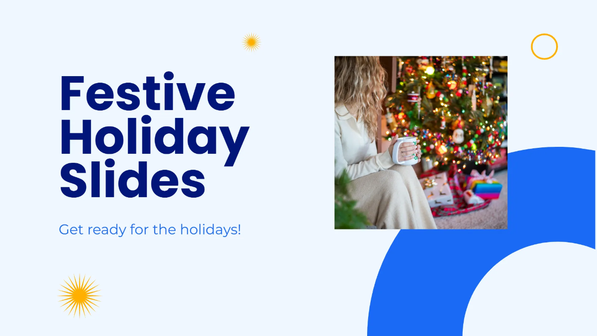 Free Christmas Powerpoint Presentation Template to Edit Online