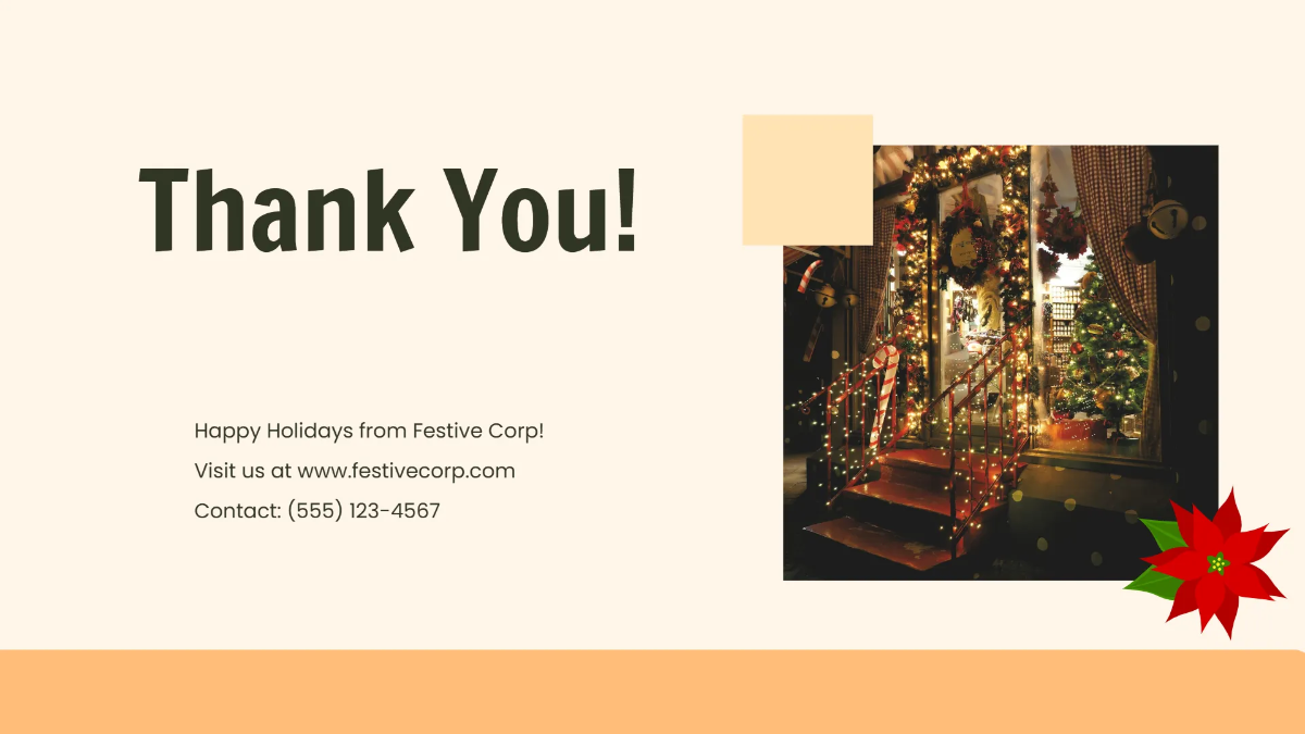 Free Christmas Presentation Background Template to Edit Online