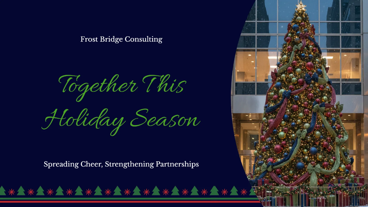 Free Christmas Google Slide Presentation Template to Edit Online