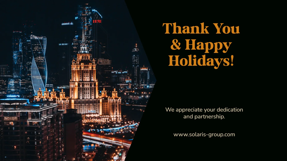 Free Christmas PPT Presentation Template to Edit Online