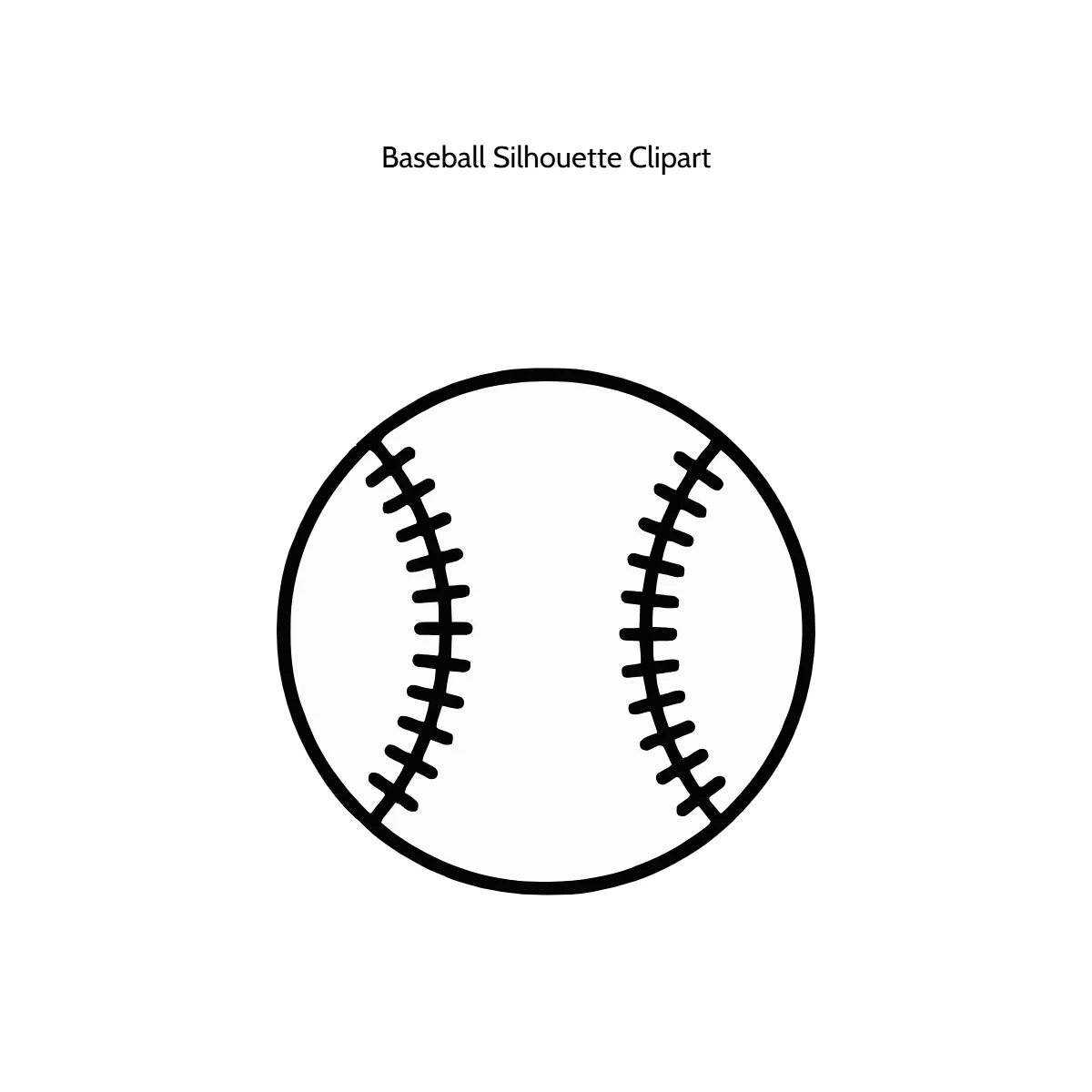Free Baseball Silhouette Vector Clipart (PNG, SVG) to Edit Online