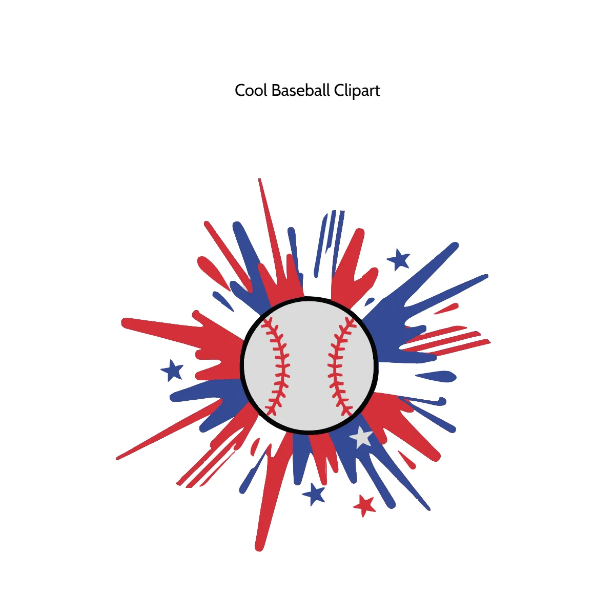 Free Cool Baseball Vector Clipart (PNG, SVG) to Edit Online