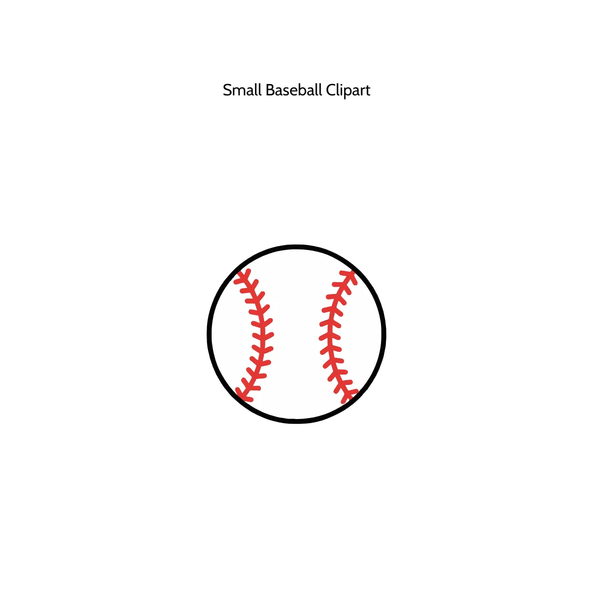 Free Small Baseball Vector Clipart (PNG, SVG) to Edit Online