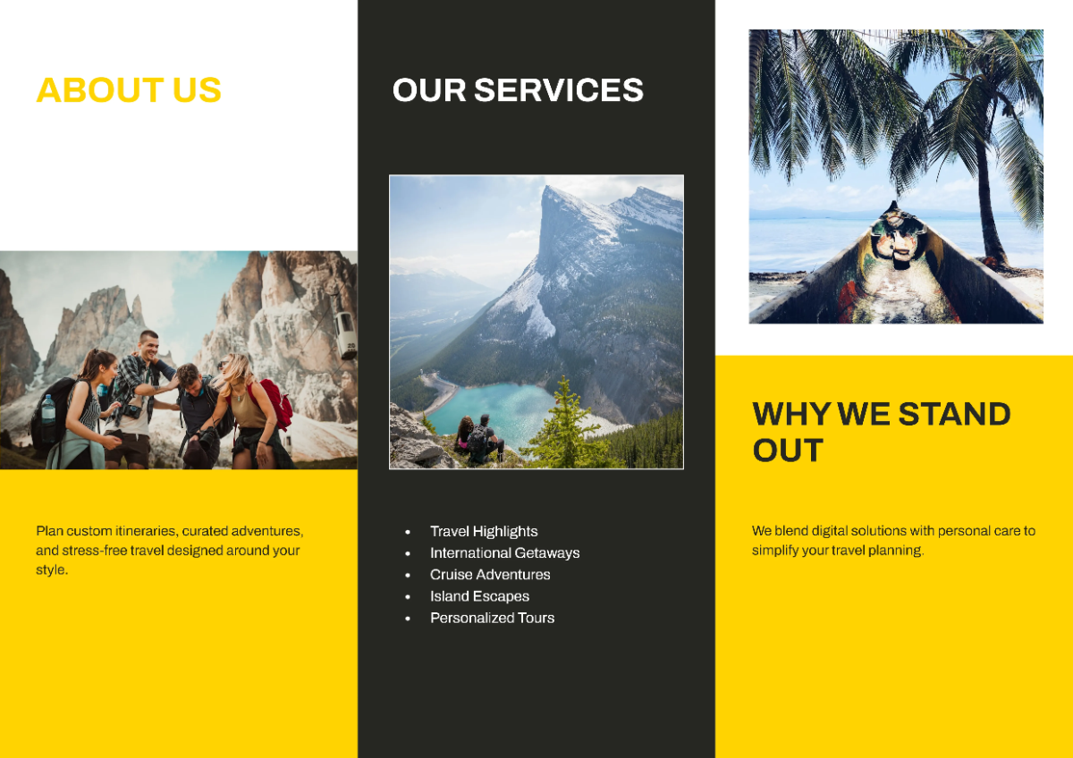 Free A3 Z Fold Brochure Template to Edit Online