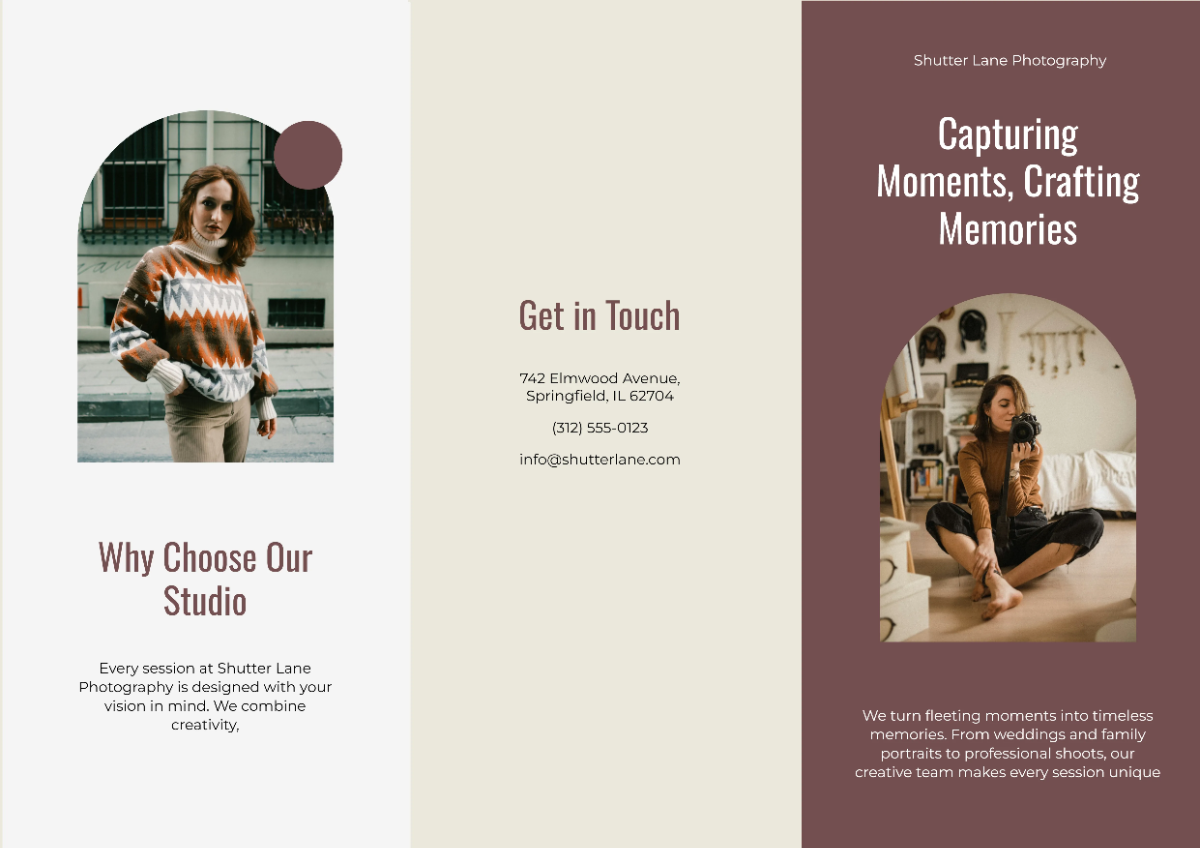 Free Realistic A3 Brochure Template to Edit Online Free Realistic A3 Brochure Template to Edit Online