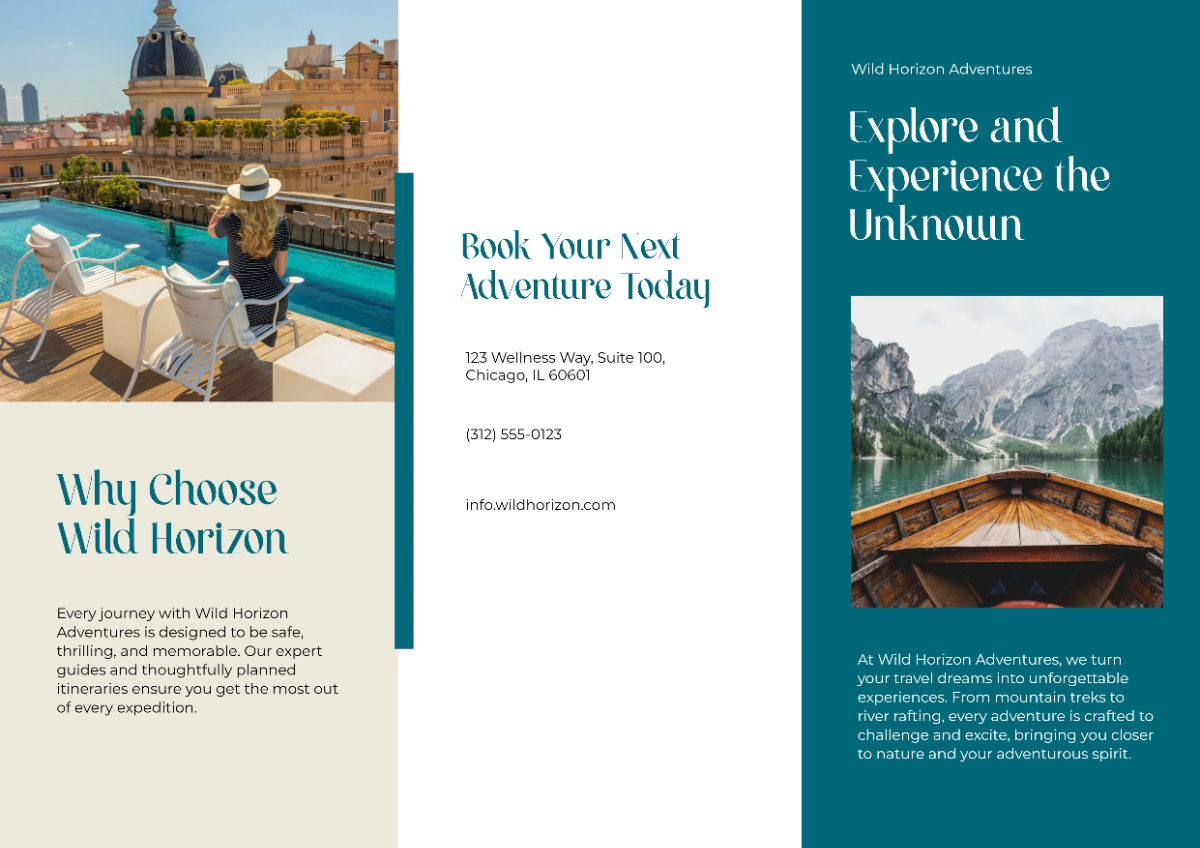 Free A3 Travel Brochure Template to Edit Online Free A3 Travel Brochure Template to Edit Online