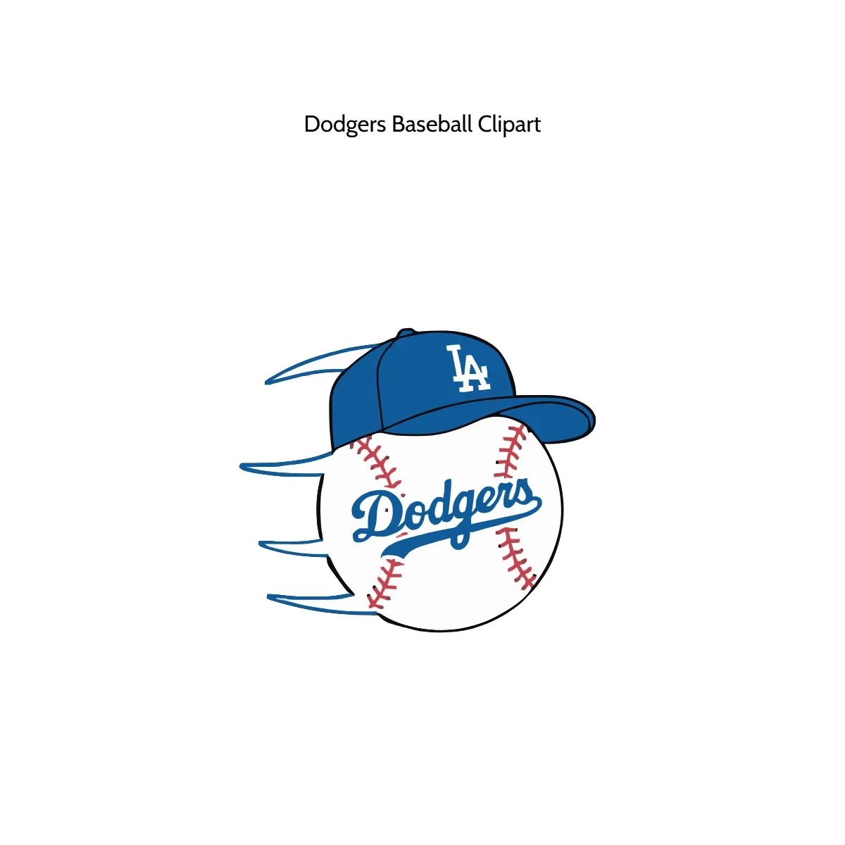 Dodgers Baseball Clipart Dodgers Baseball Clipart