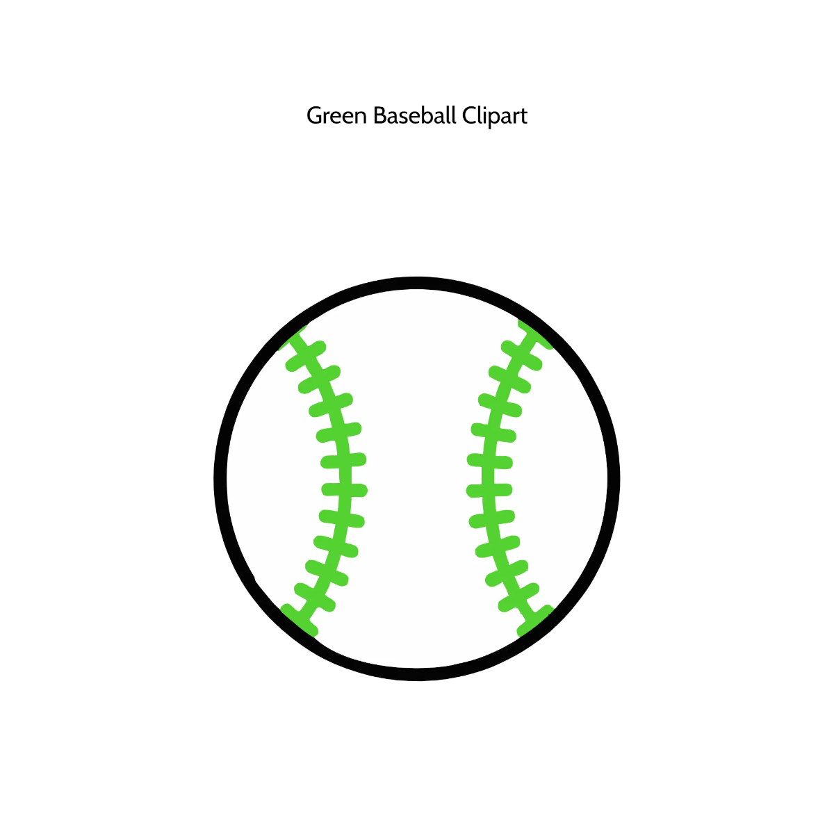 Green Baseball Clipart Green Baseball Clipart