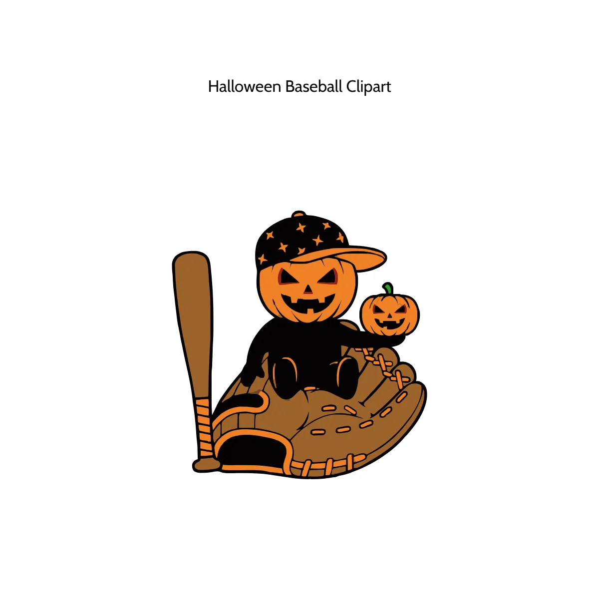 Halloween Baseball Clipart Halloween Baseball Clipart