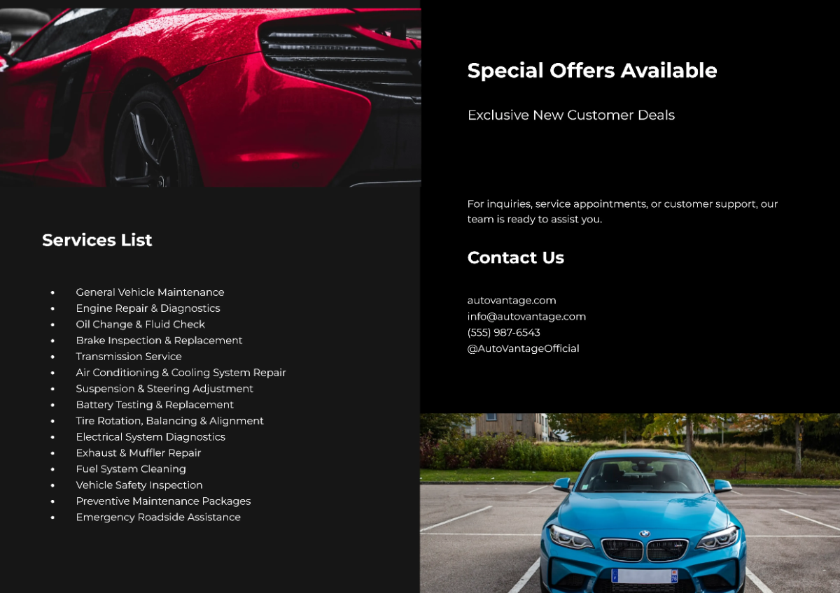 Free Creative A3 Abstract Brochure Template to Edit Online