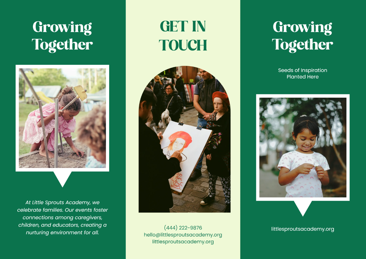 Free A4 Brochure Template to Edit Online Free A4 Brochure Template to Edit Online