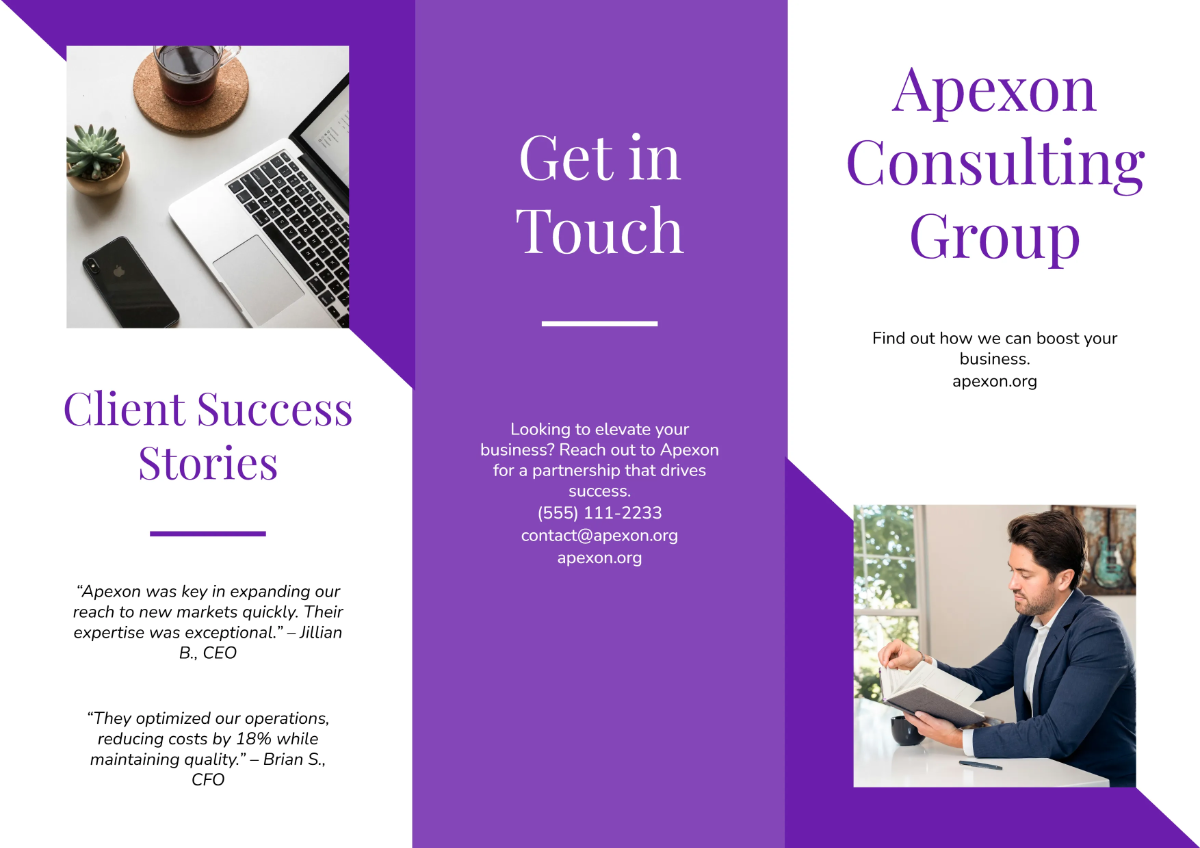 Free A4 Business Brochure Template to Edit Online Free A4 Business Brochure Template to Edit Online