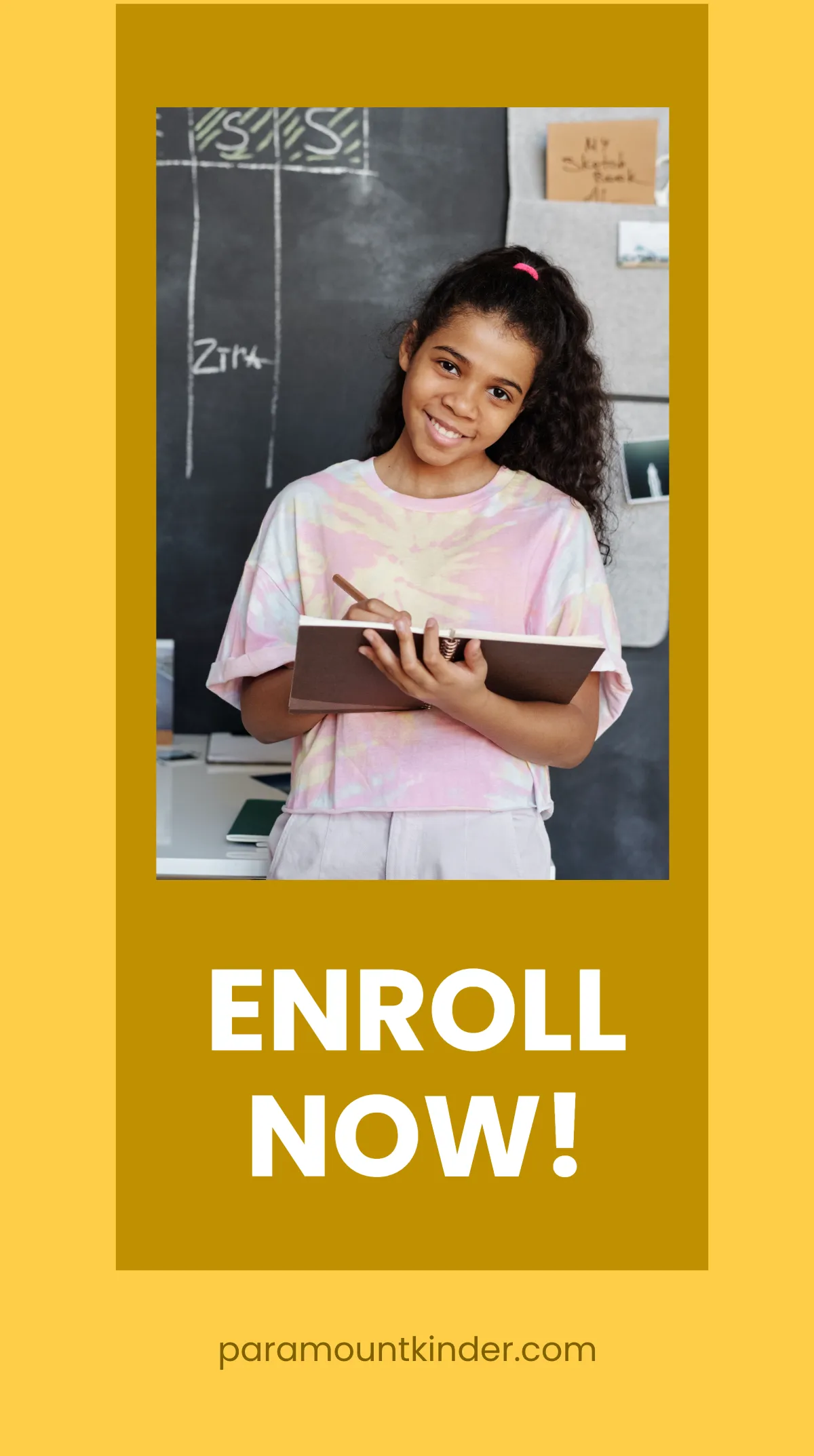 Free School Marketing Instagram Story Template to Edit Online