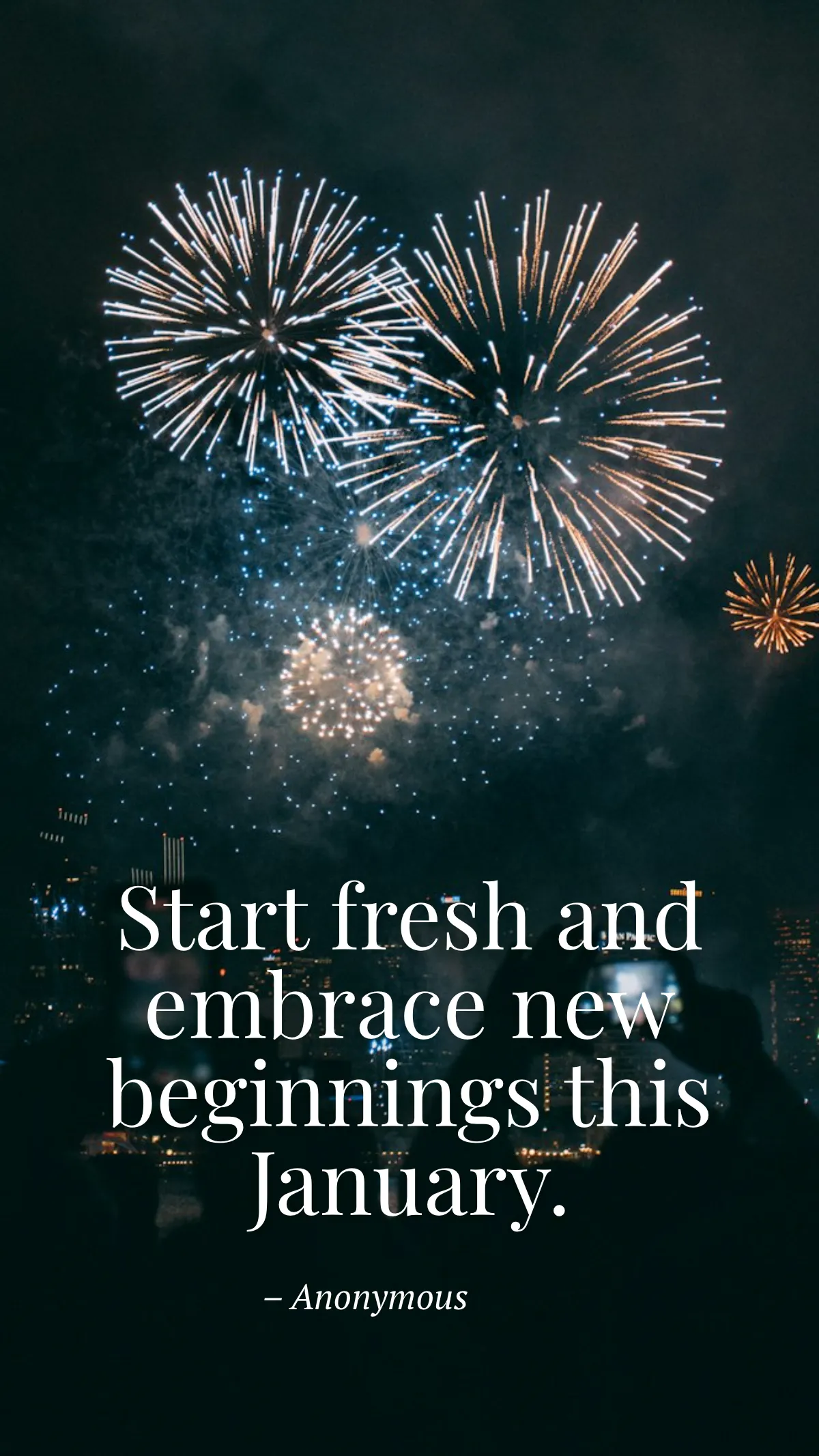 January Quote Template January Quote Template