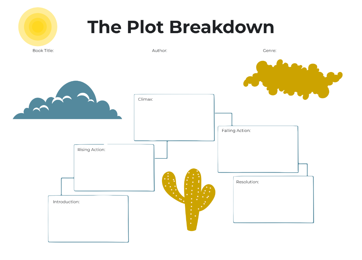 Free Blue and Brown Plot Graphic Organizer to Edit Online Free Blue and Brown Plot Graphic Organizer to Edit Online