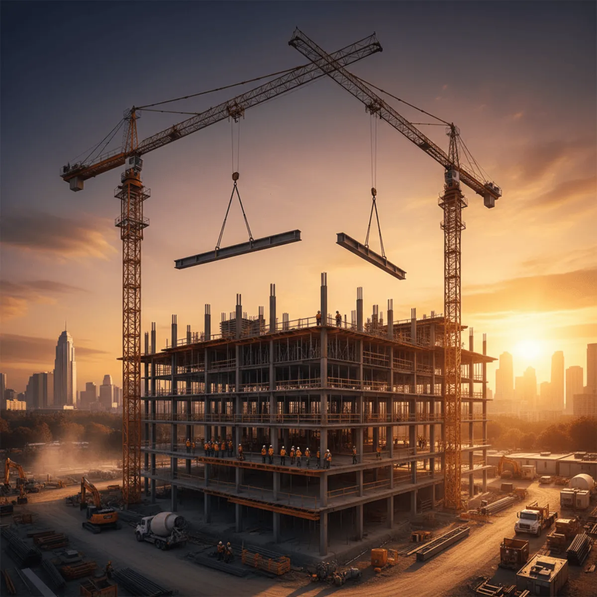 Skyscraper Structural Build