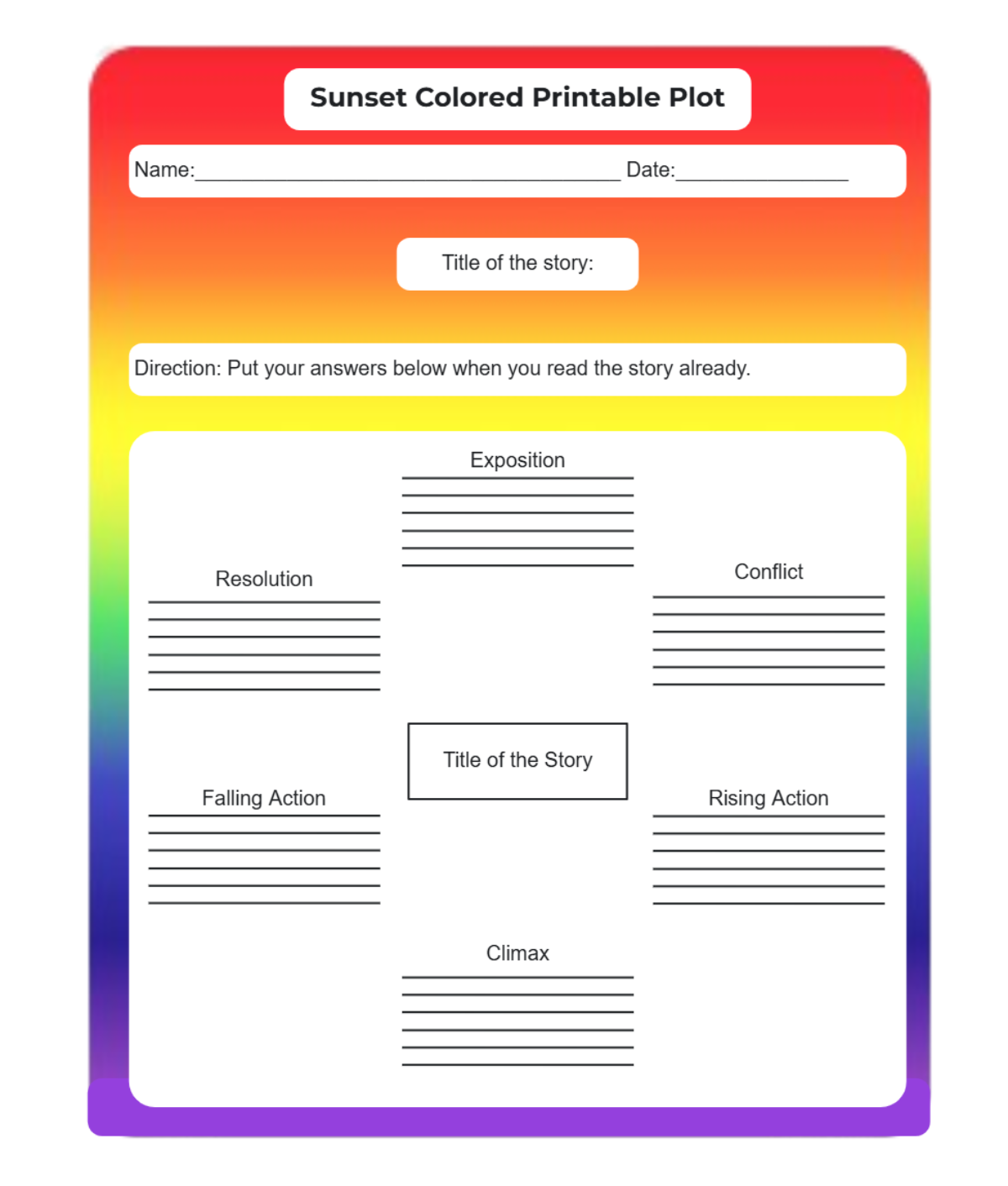 Free Sunset Colored Printable Plot to Edit Online Free Sunset Colored Printable Plot to Edit Online