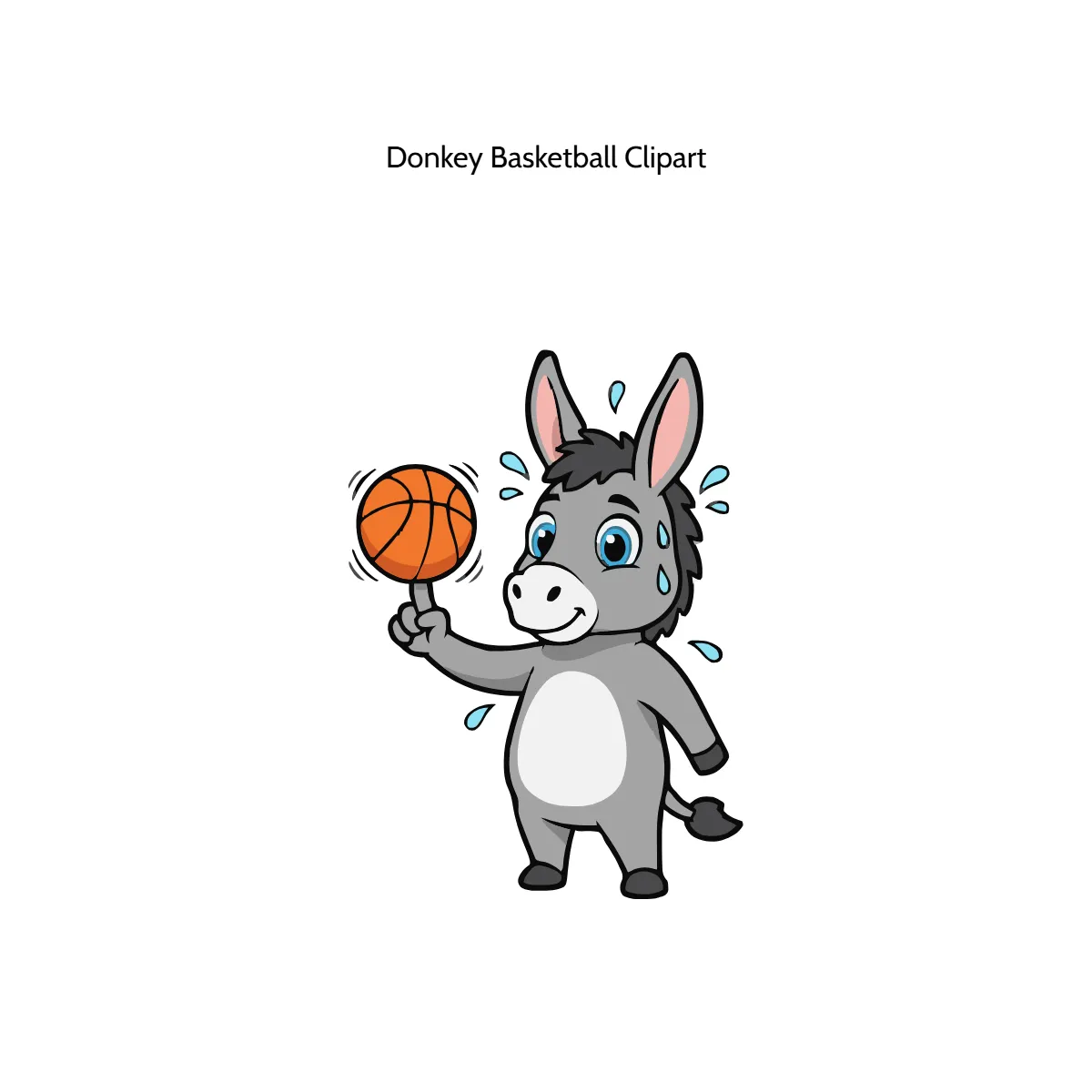 Free Donkey Basketball Clipart Template to Edit Online Free Donkey Basketball Clipart Template to Edit Online