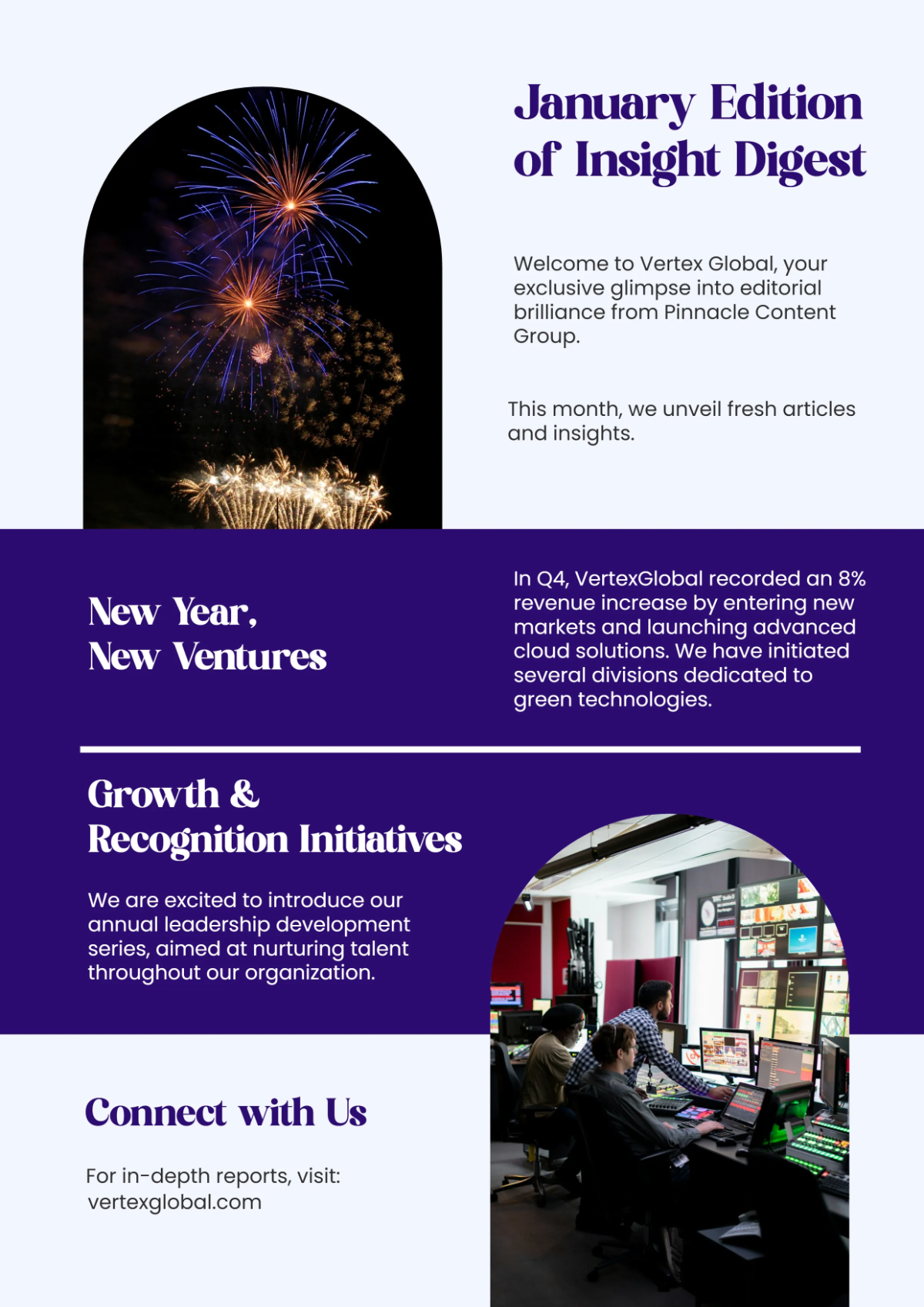 Free January Newsletter Template to Edit Online Free January Newsletter Template to Edit Online