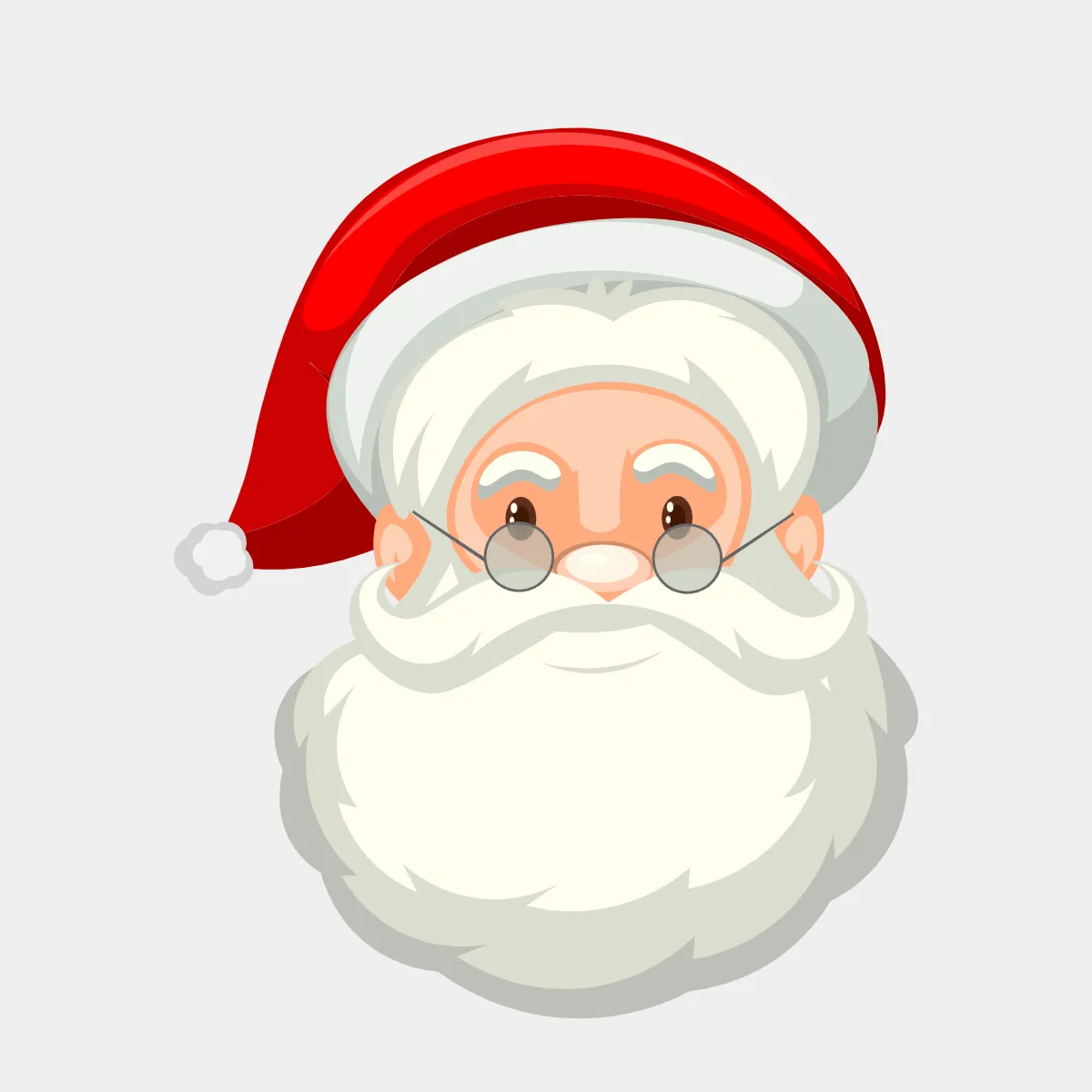 Free Santa Claus Head Clipart Templates to Edit Online
