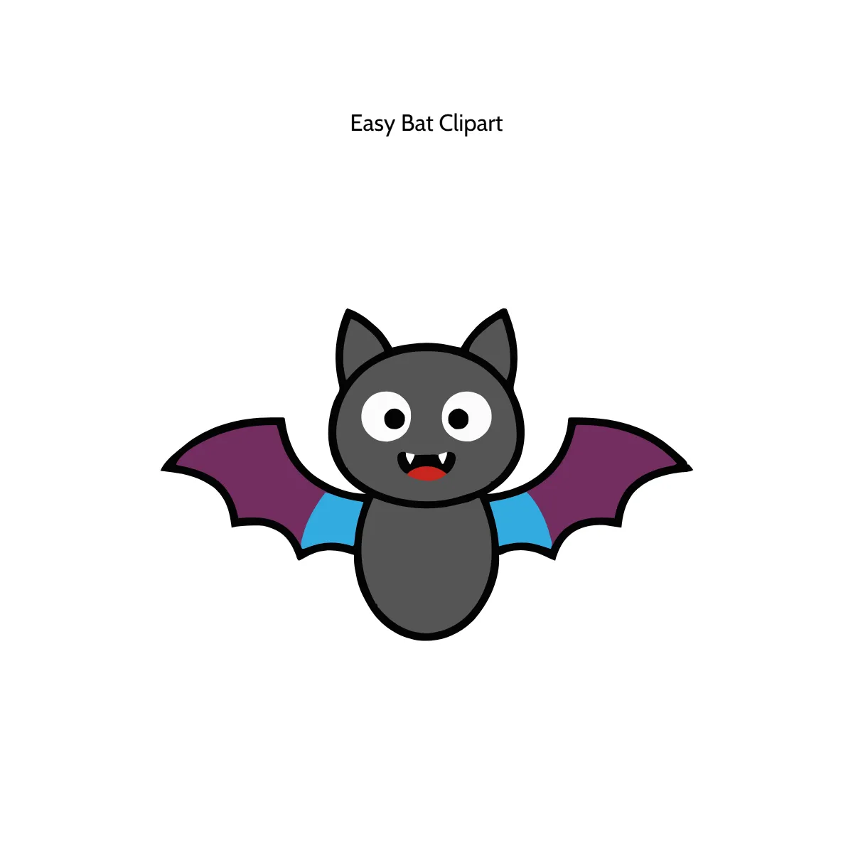 Free Easy Bat Clipart Template to Edit Online Free Easy Bat Clipart Template to Edit Online