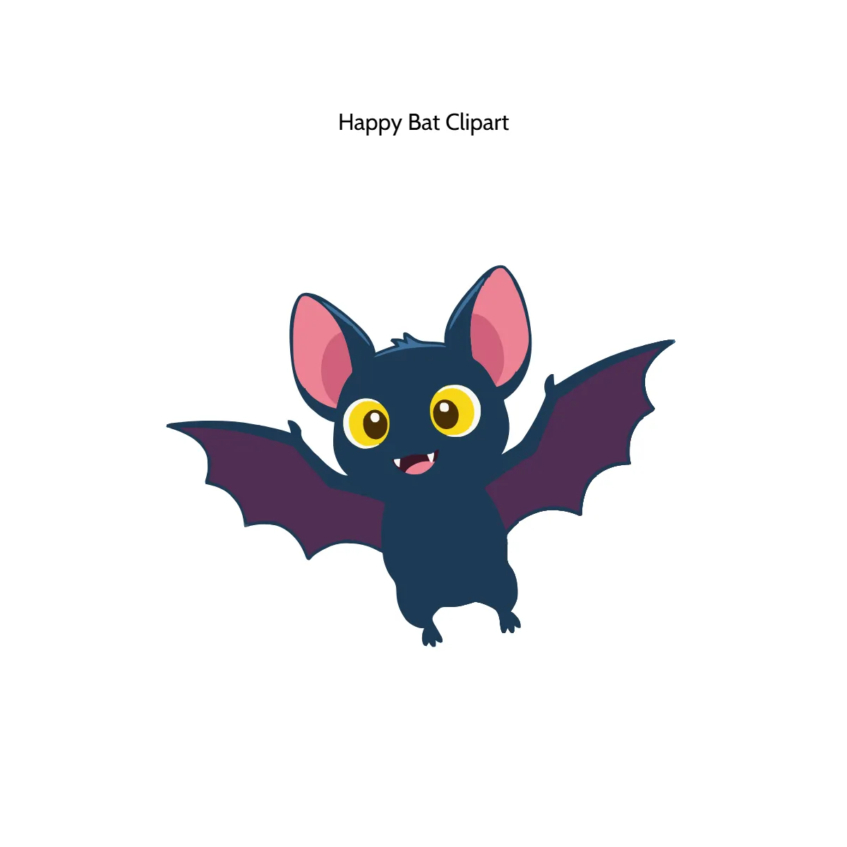 Free Happy Bat Vector Clipart (PNG, SVG) to Edit Online Free Happy Bat Vector Clipart (PNG, SVG) to Edit Online