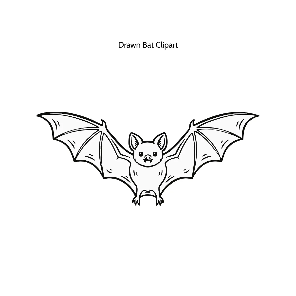 Free Drawn Bat Clipart Template to Edit Online Free Drawn Bat Clipart Template to Edit Online