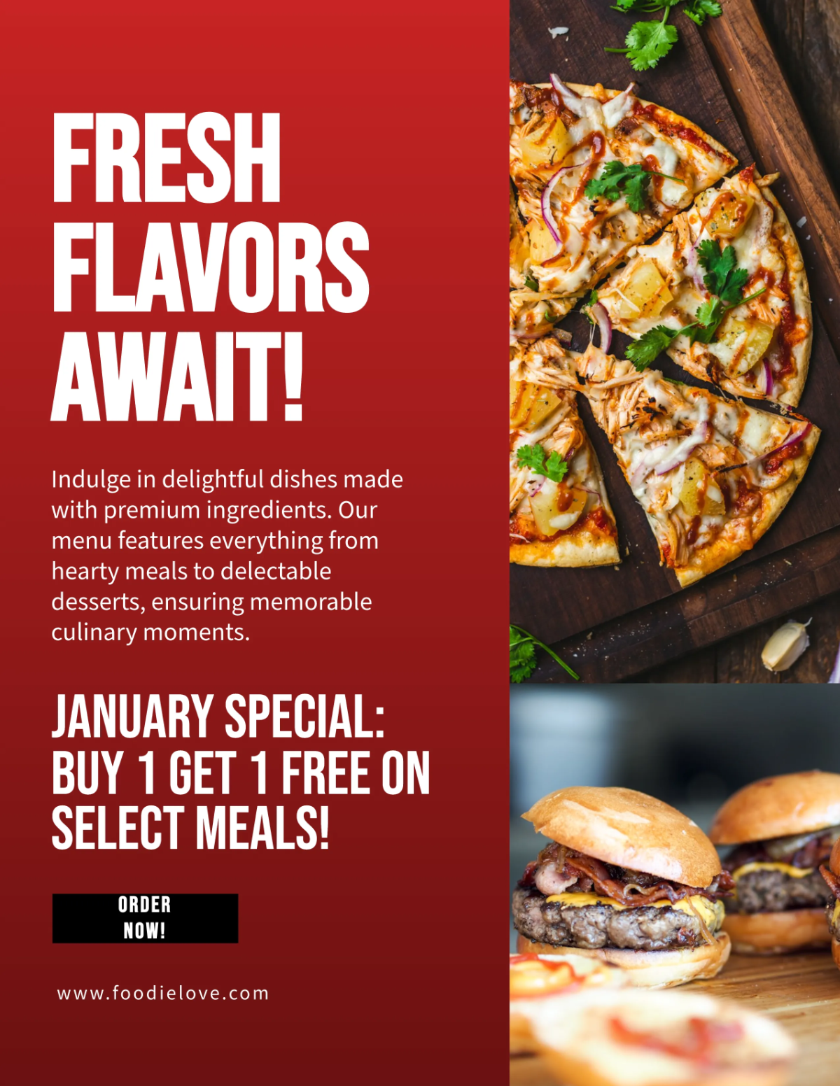 Free January Promo Flyer Template to Edit Online Free January Promo Flyer Template to Edit Online