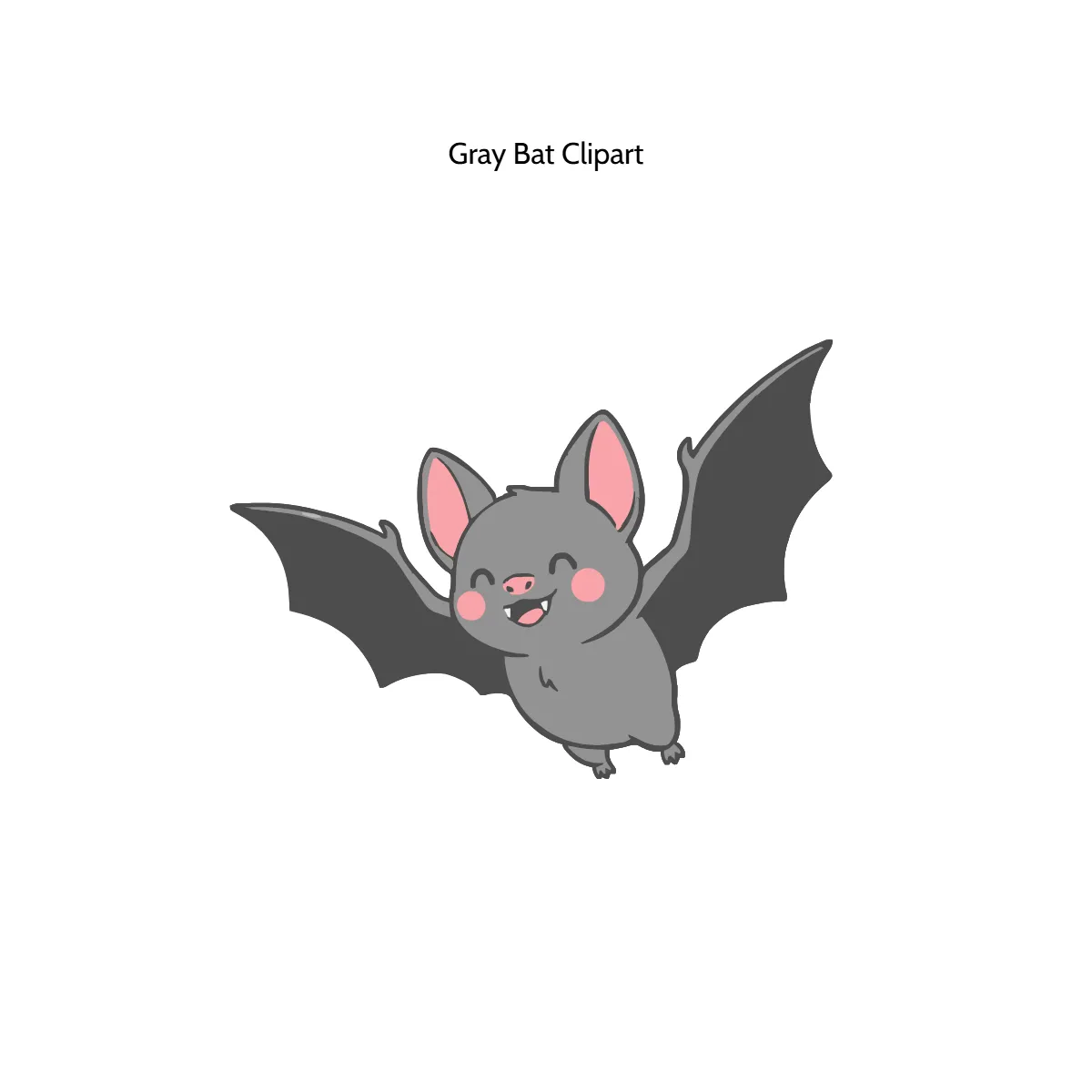 Free Gray Bat Vector Clipart (PNG, SVG) to Edit Online Free Gray Bat Vector Clipart (PNG, SVG) to Edit Online