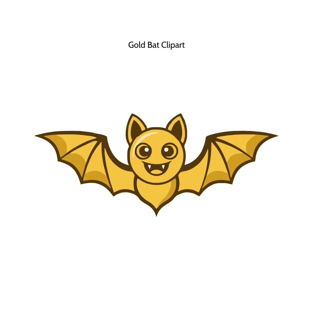 Free Gold Bat Vector Clipart (PNG, SVG) to Edit Online Free Gold Bat Vector Clipart (PNG, SVG) to Edit Online
