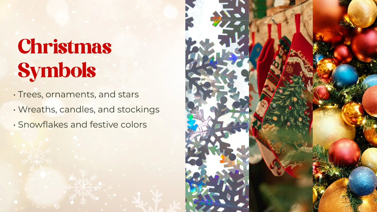 Free Christmas Greeting Presentation Template to Edit Online