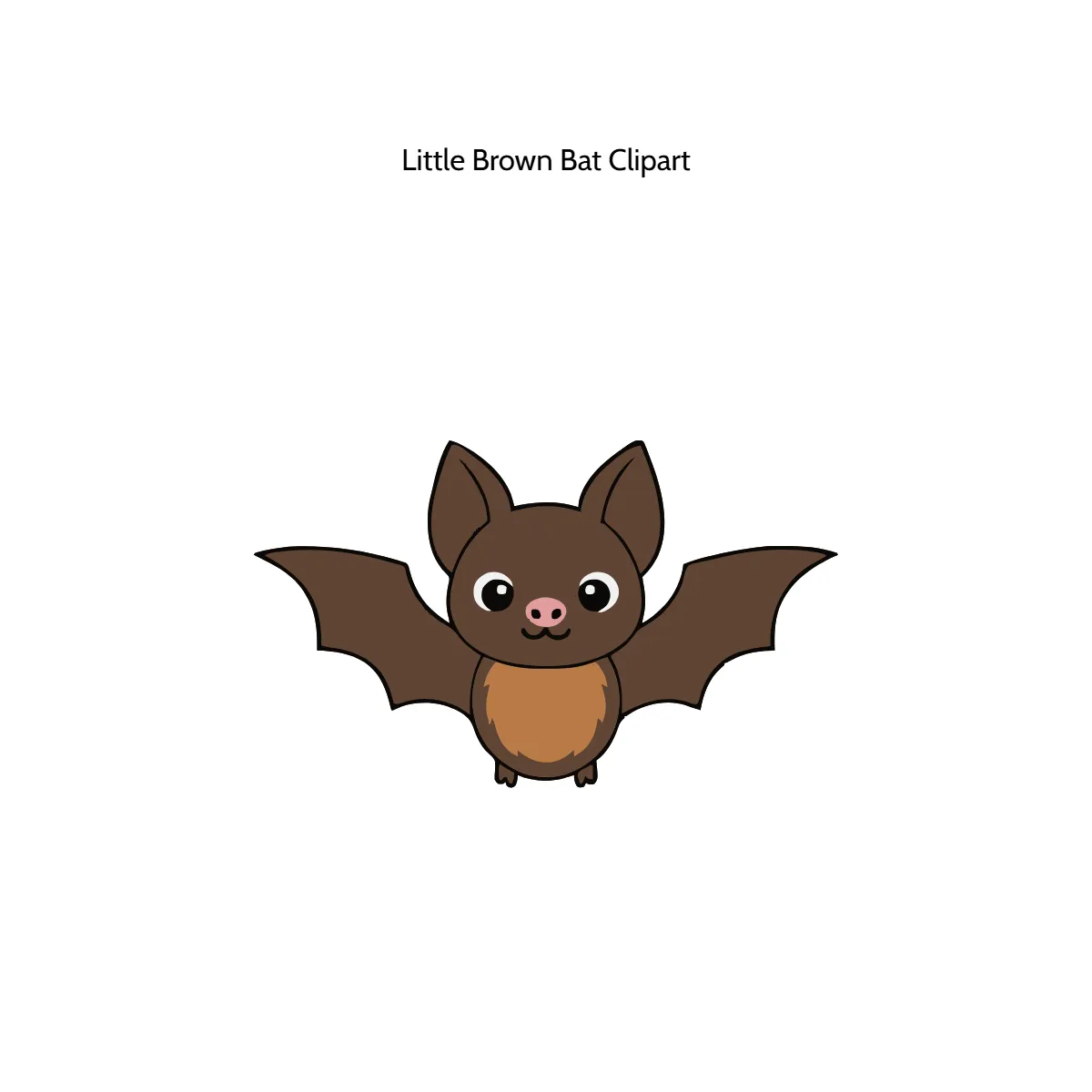 Free Little Brown Bat Vector Clipart (PNG, SVG) to Edit Online Free Little Brown Bat Vector Clipart (PNG, SVG) to Edit Online