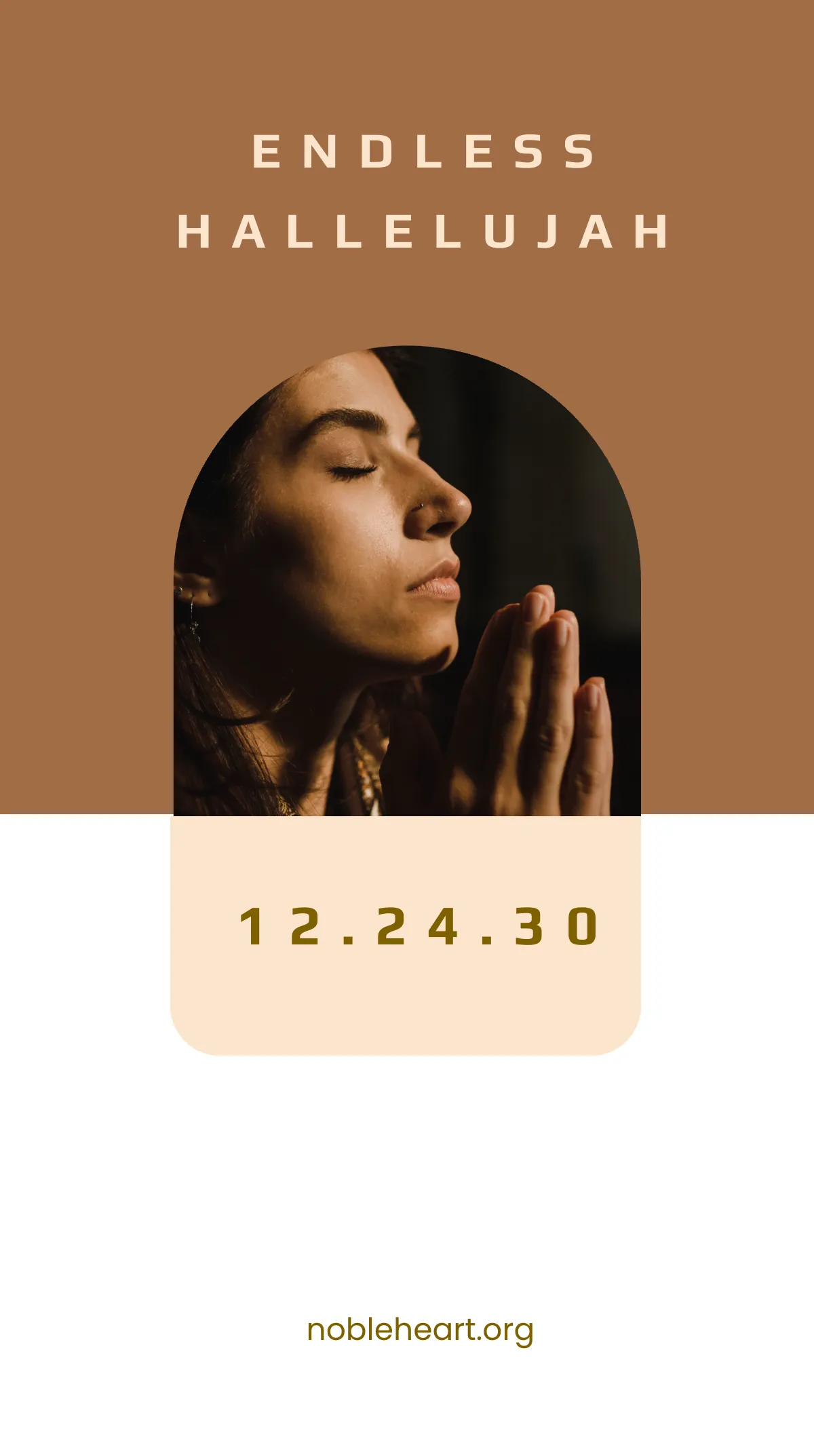 Free Church Event Instagram Story Template to Edit Online