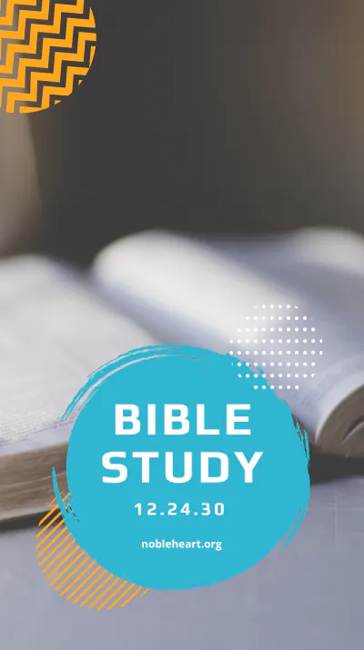 Free Church Event Instagram Story Template to Edit Online