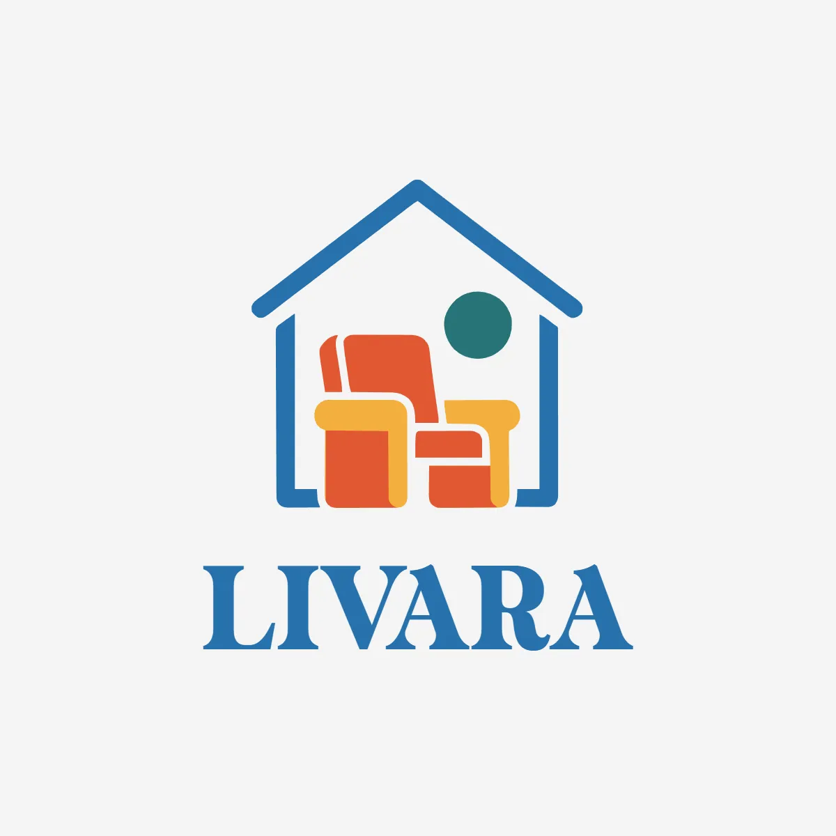 Free Interior Design Living Logo Template to Edit Online