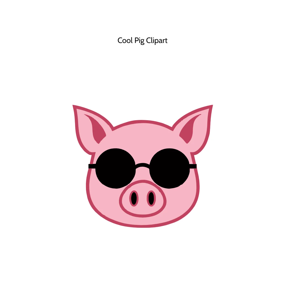 Free Cool Pig Clipart Template to Edit Online Free Cool Pig Clipart Template to Edit Online
