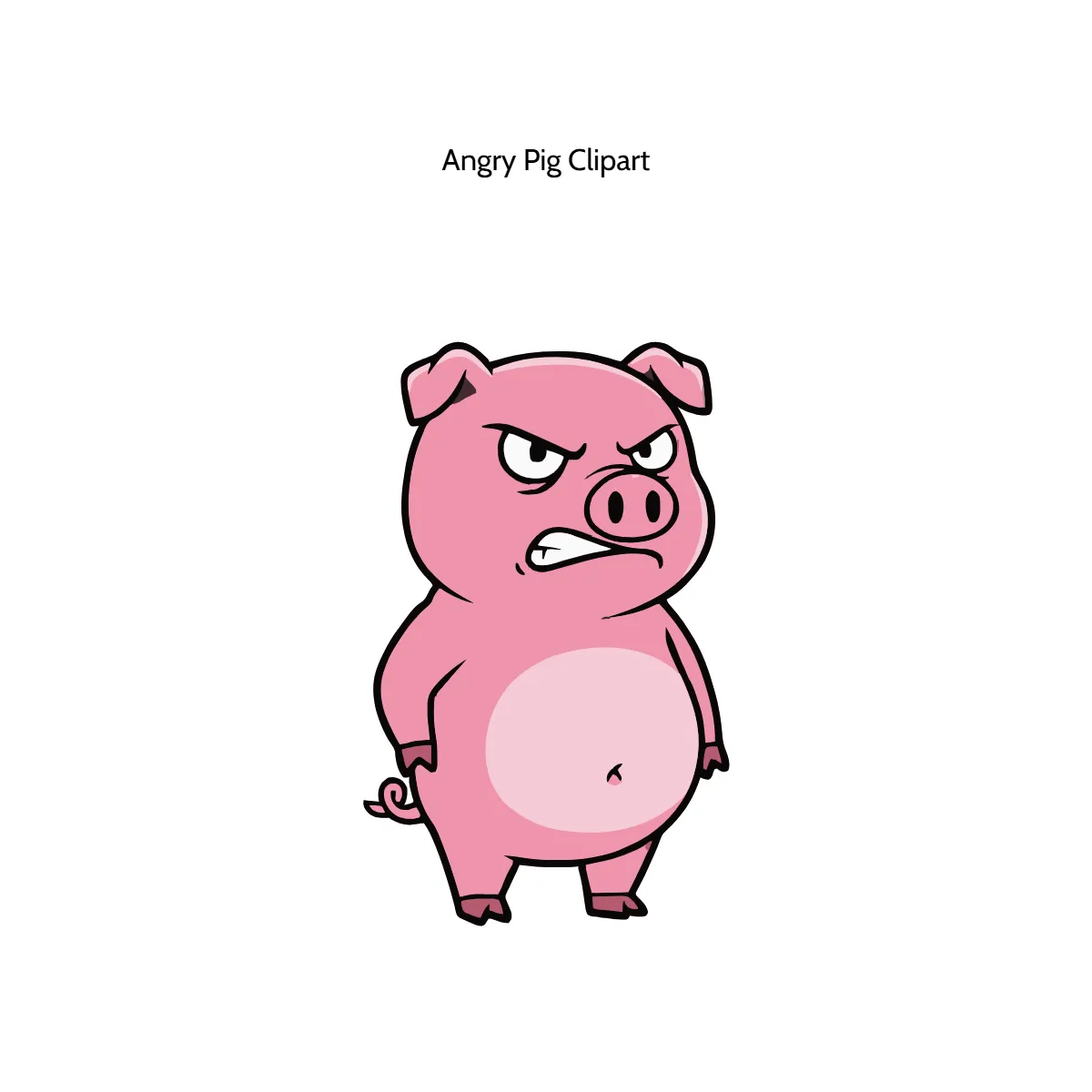 Free Angry Pig Clipart Template to Edit Online Free Angry Pig Clipart Template to Edit Online