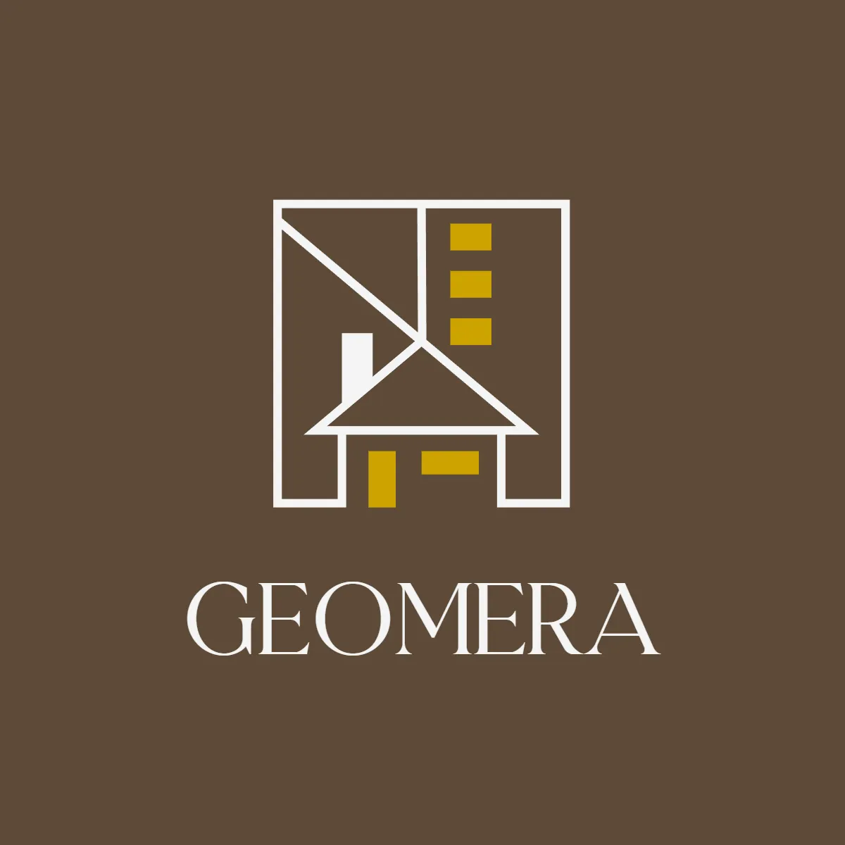 Free Geometric Interior Design Logo Template to Edit Online