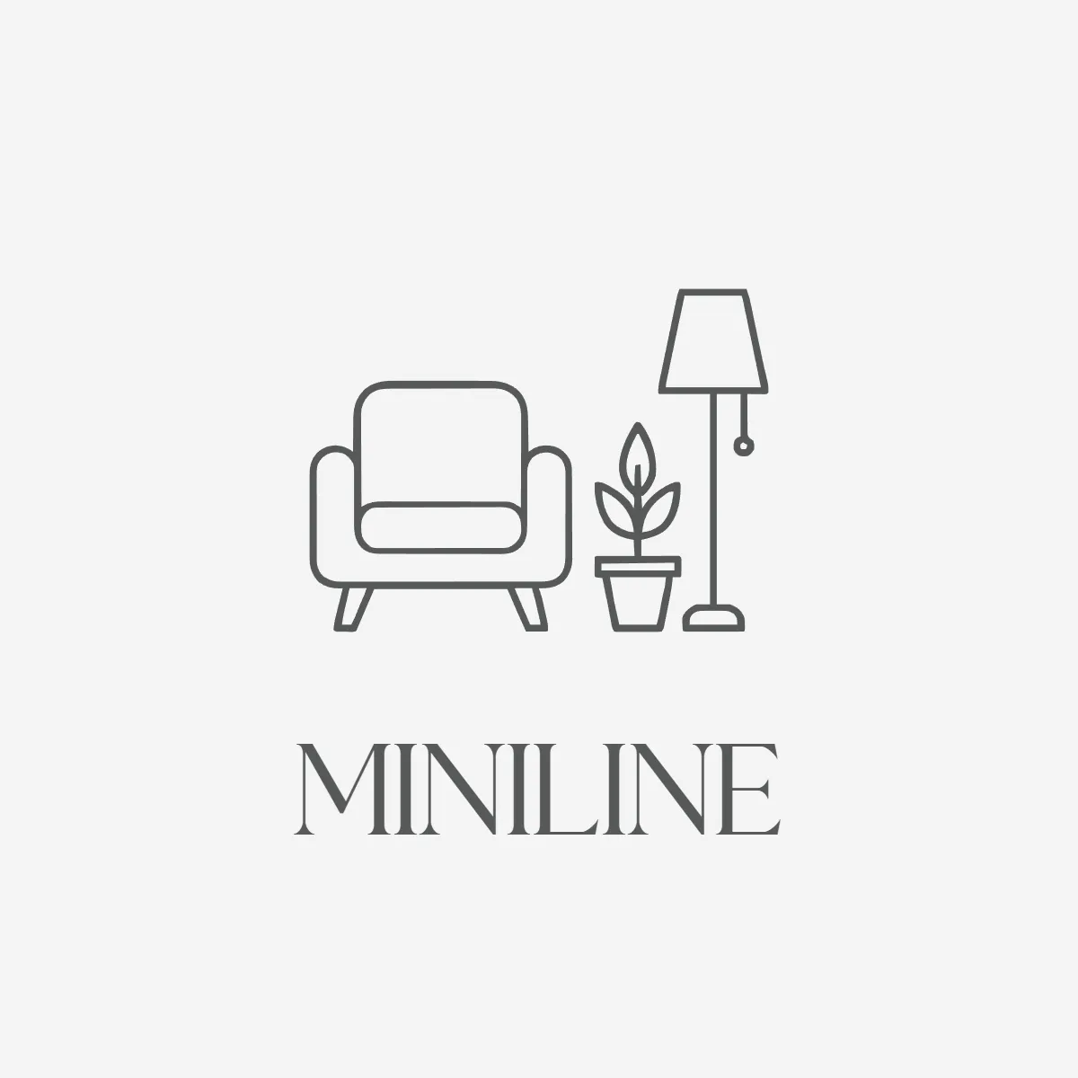 Free Minimal Line Interior Design Logo Template to Edit Online