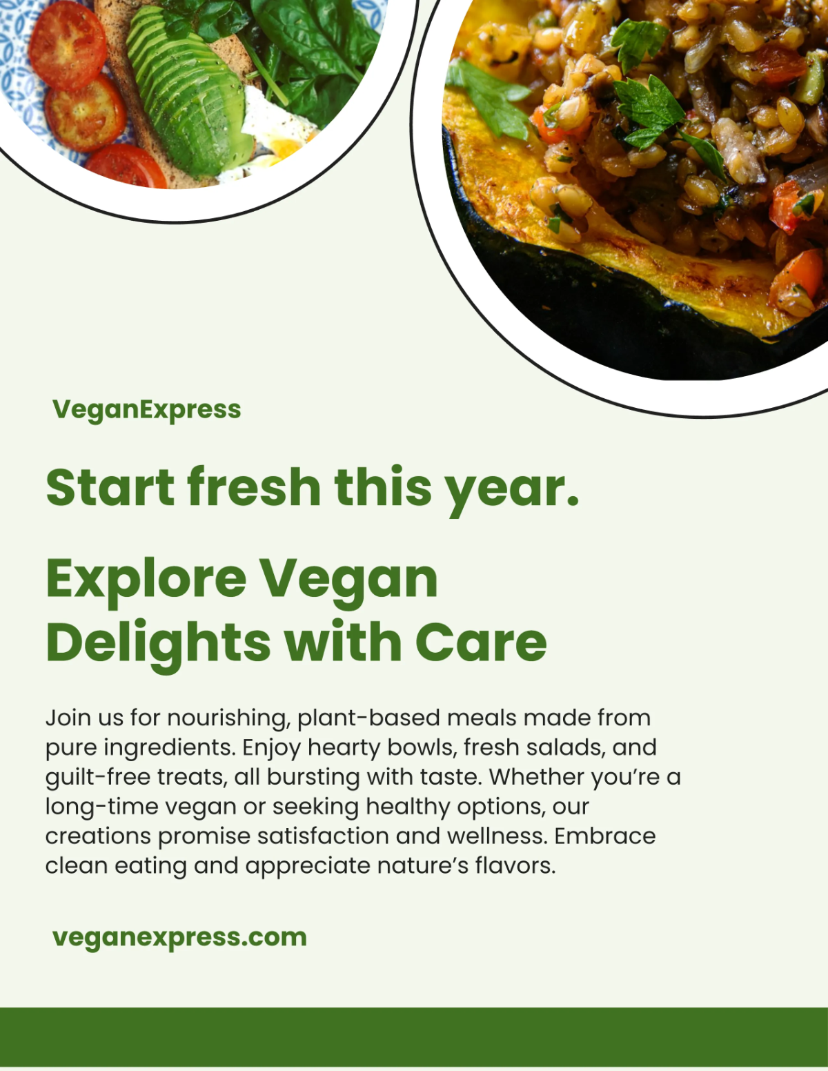 Free Minimalist New Year Flyer Template to Edit Online