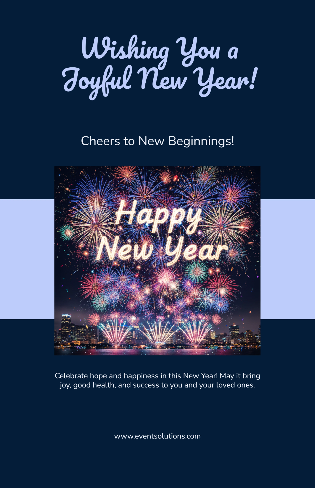 Free New Year Greeting Poster Template to Edit Online Free New Year Greeting Poster Template to Edit Online