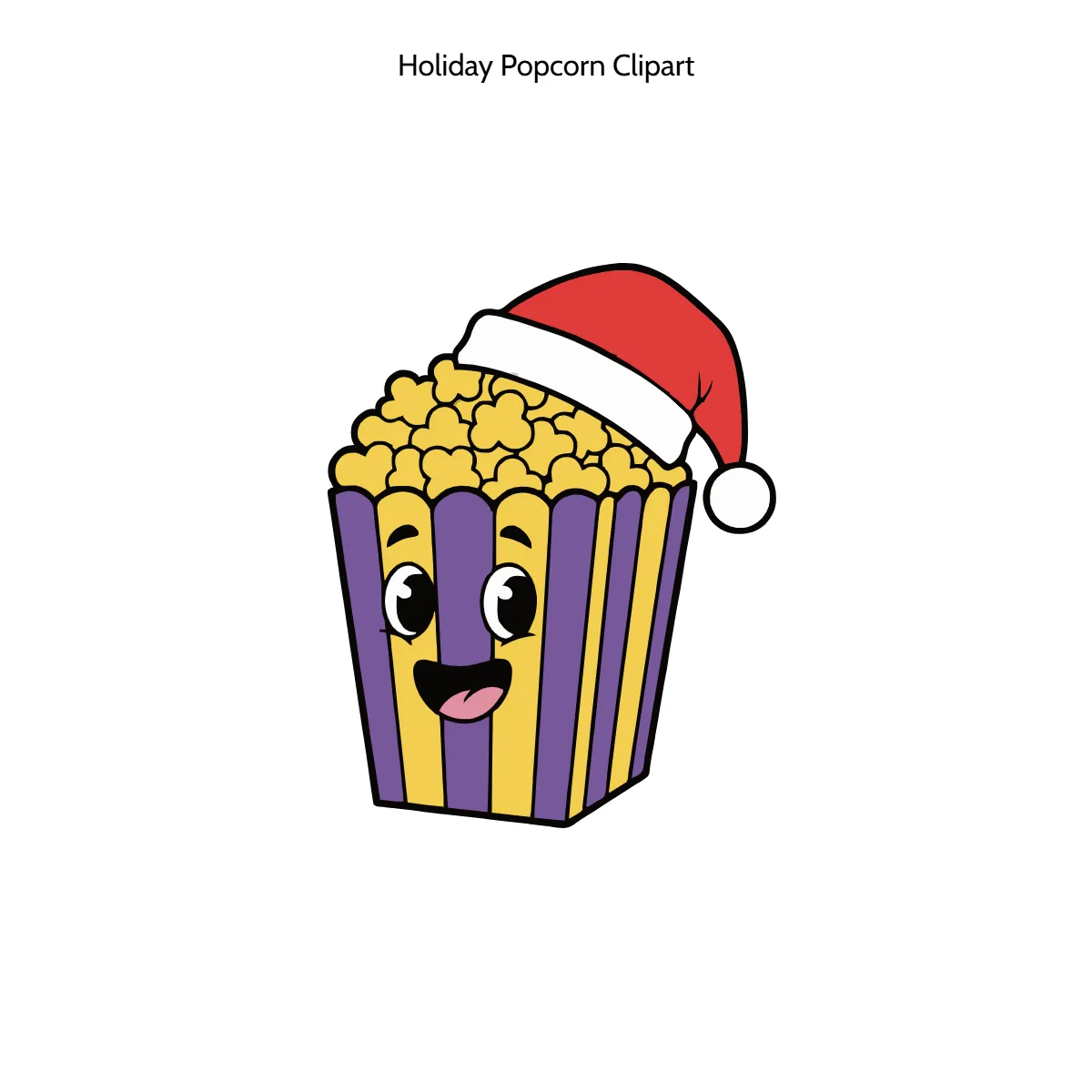 Free Holiday Popcorn Clipart Template to Edit Online Free Holiday Popcorn Clipart Template to Edit Online