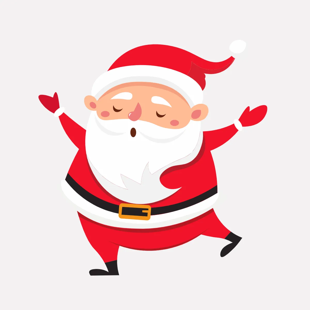 Free Cartoon Santa Claus Clipart Templates to Edit Online