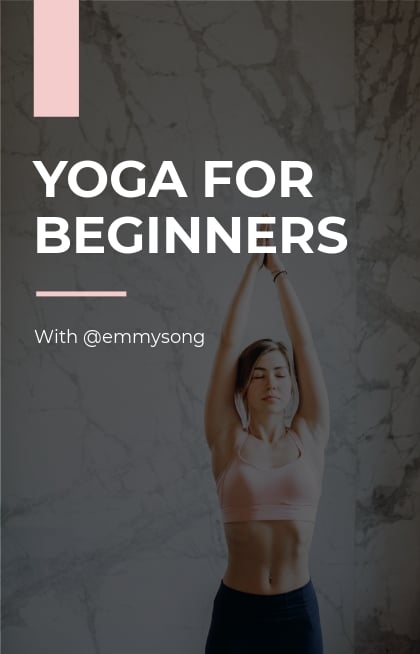 Free Yoga Classes IGTV Cover Template