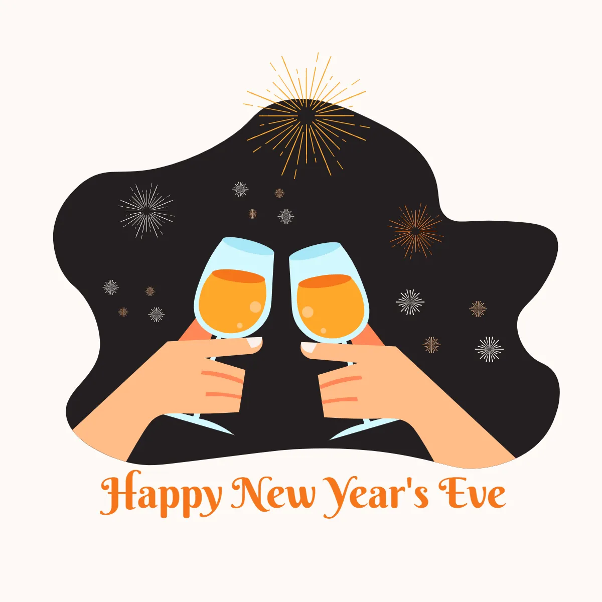 Free New Years Day Clipart Templates to Edit Online