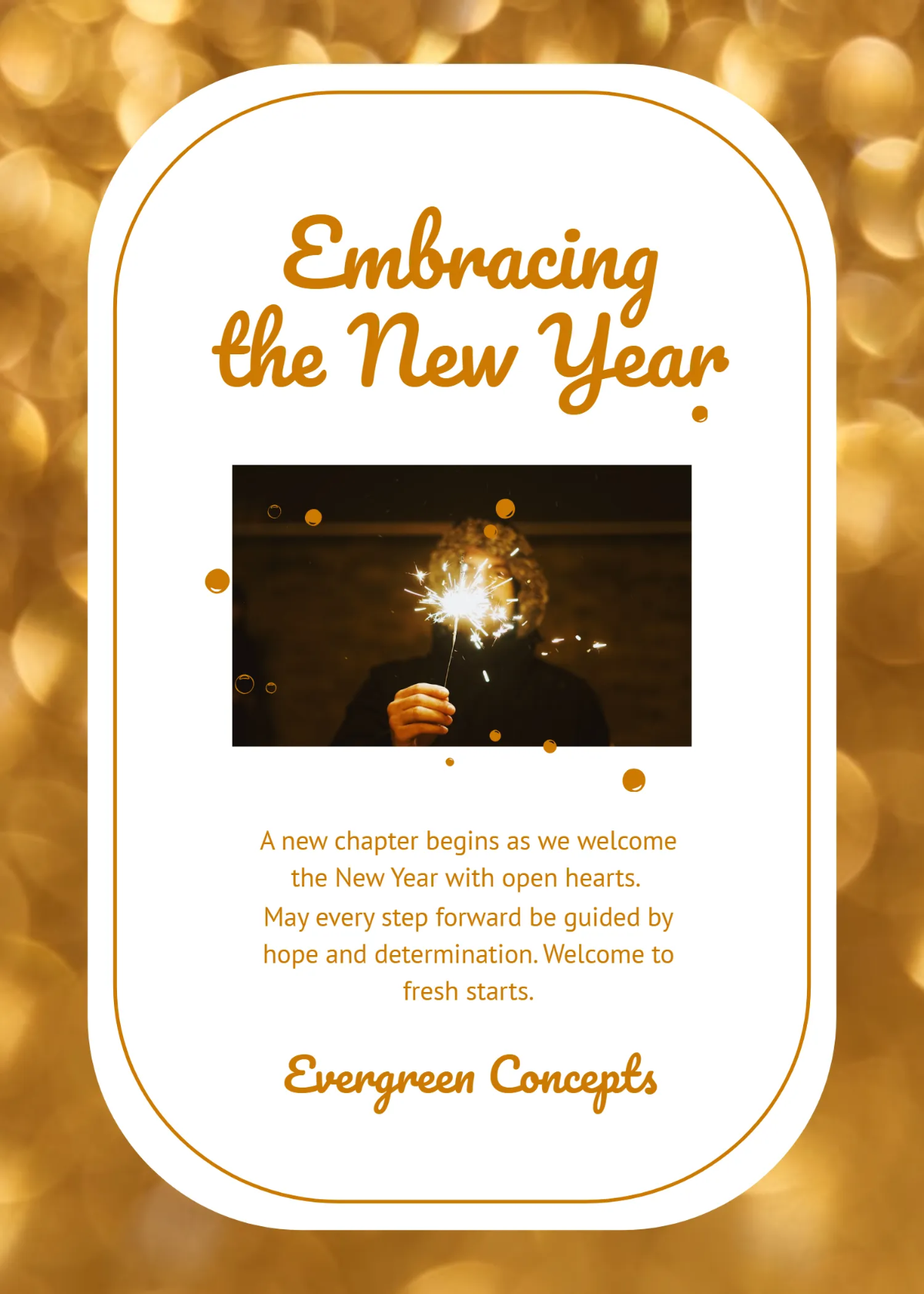 Free Welcome 2026 Template to Edit Online