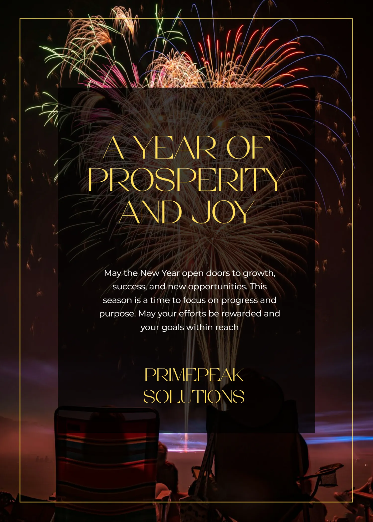 Free Prosperous New Year 2026 Template to Edit Online