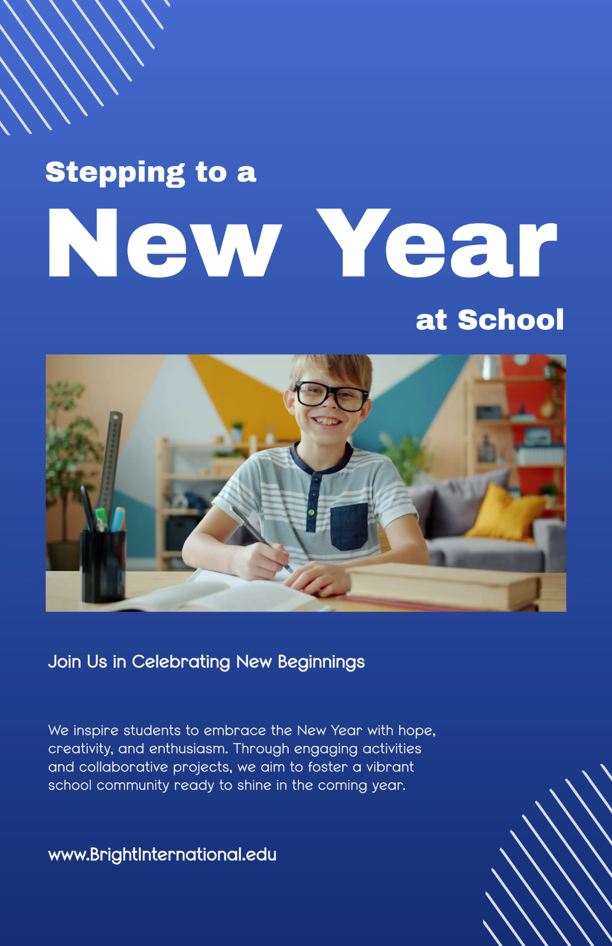 Free Abstract New Year Poster Template to Edit Online Free Abstract New Year Poster Template to Edit Online