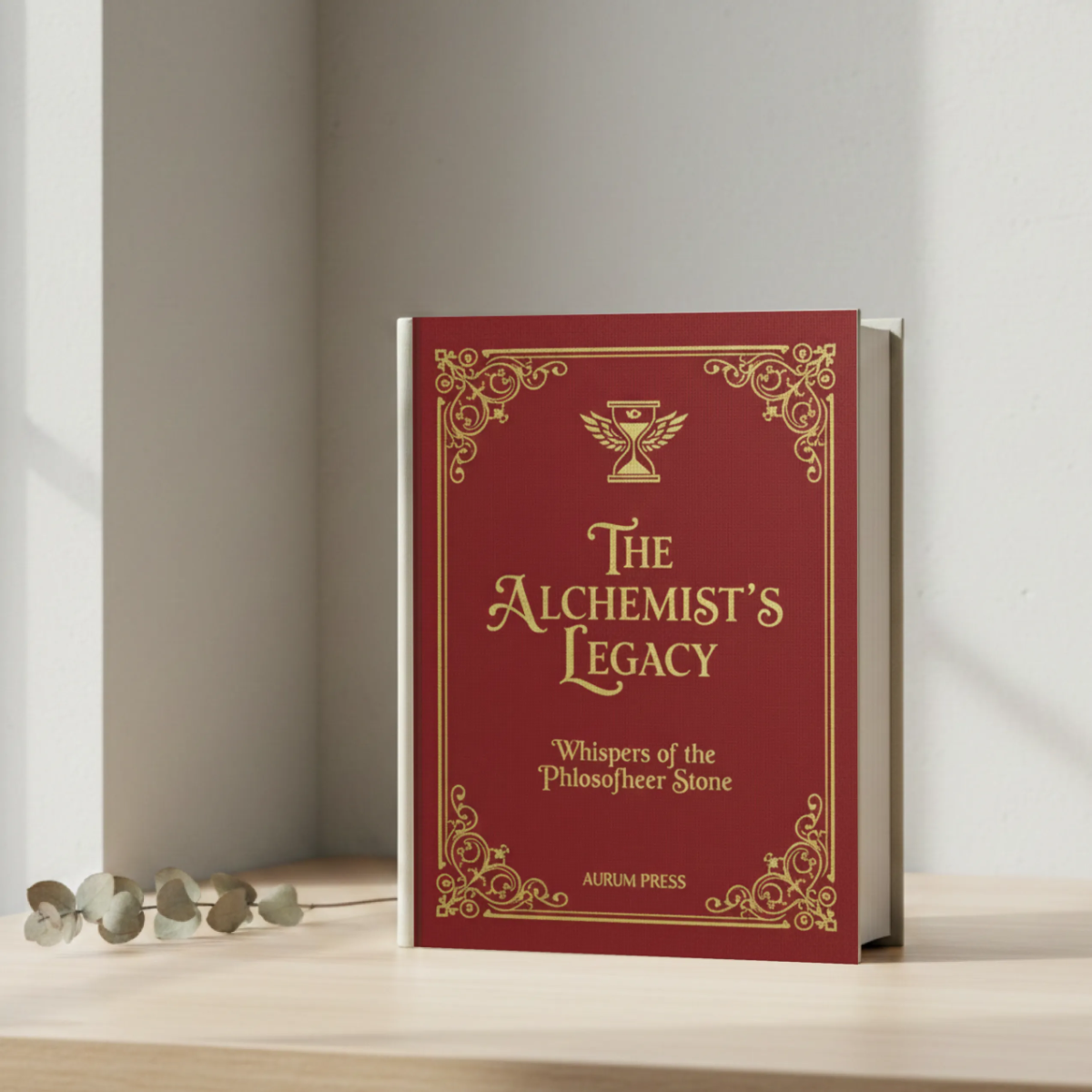 Free Elegant Book Mockup Template to Edit Online